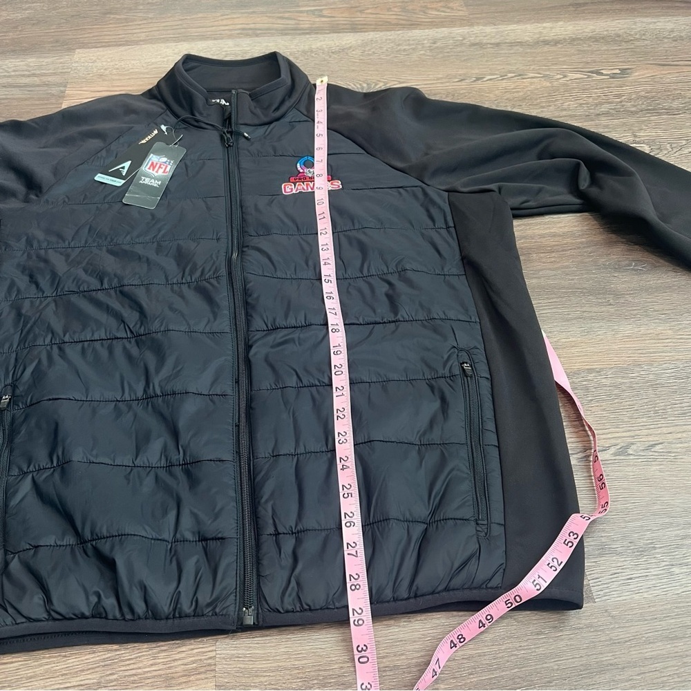 NWT Antigua NFL Pro Bowl Games Altitude Jacket Black Full Zip Men’s XL - Picture 10 of 10